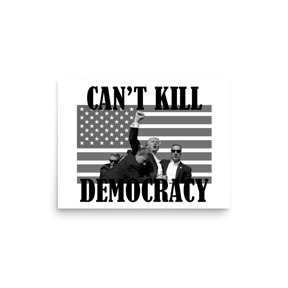 Can't Kill Democracy Poster