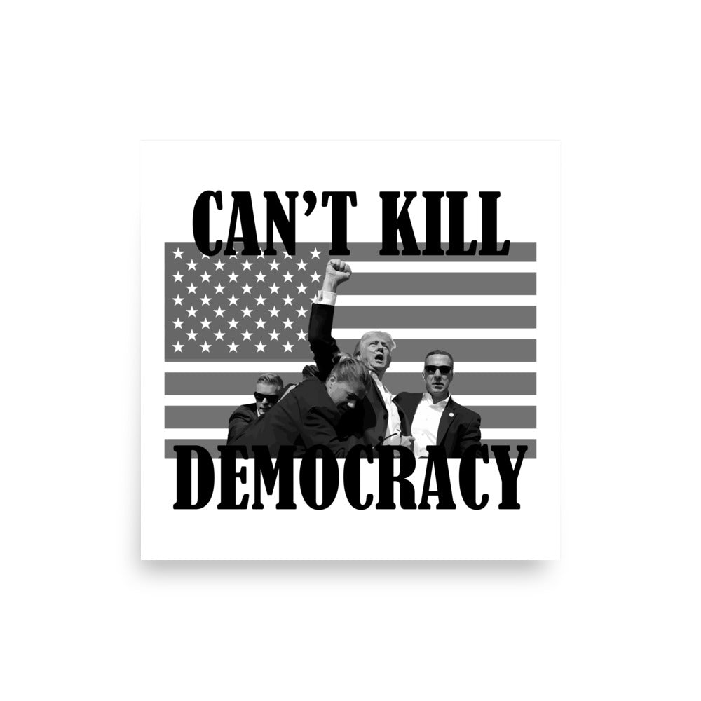 Can't Kill Democracy Poster