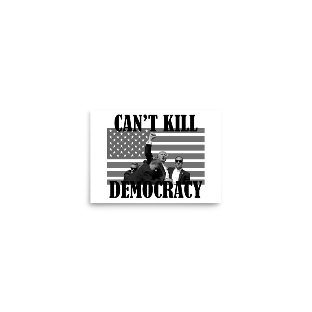 Can't Kill Democracy Poster