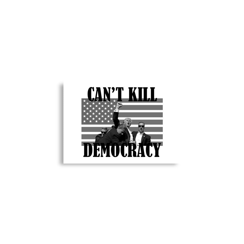 Can't Kill Democracy Poster